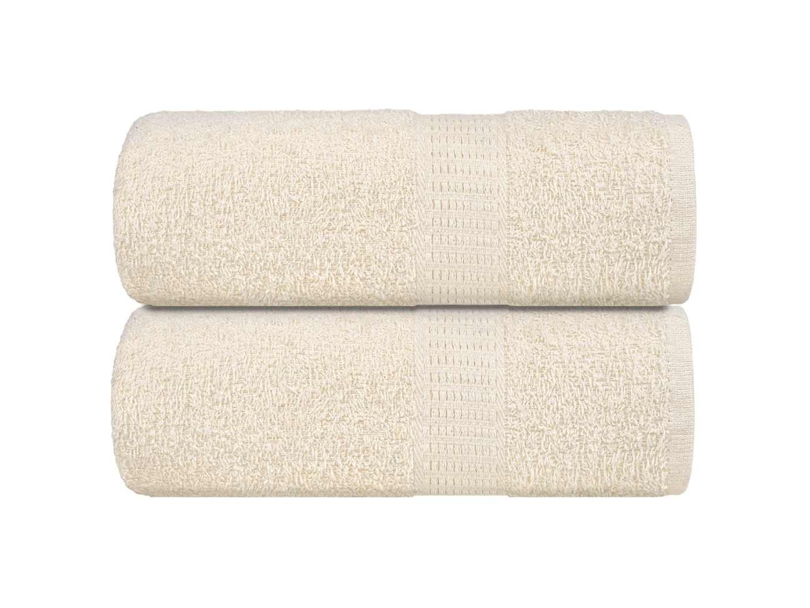 Wash Towel, Wash Towels Vidaxl Creme Algodão (30 X 30 Cm)