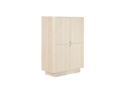 Armário Home Esprit Bege Madeira 100 X 40 X 134 Cm