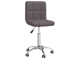 Dining Chair, Dining Chairs Vidaxl Cinzento-acastanhado Tecido (n/a)