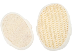 Lurelia Pack De 2 Buchas Vegetais De Banho, Bucha Vegetal E Massagem Suave