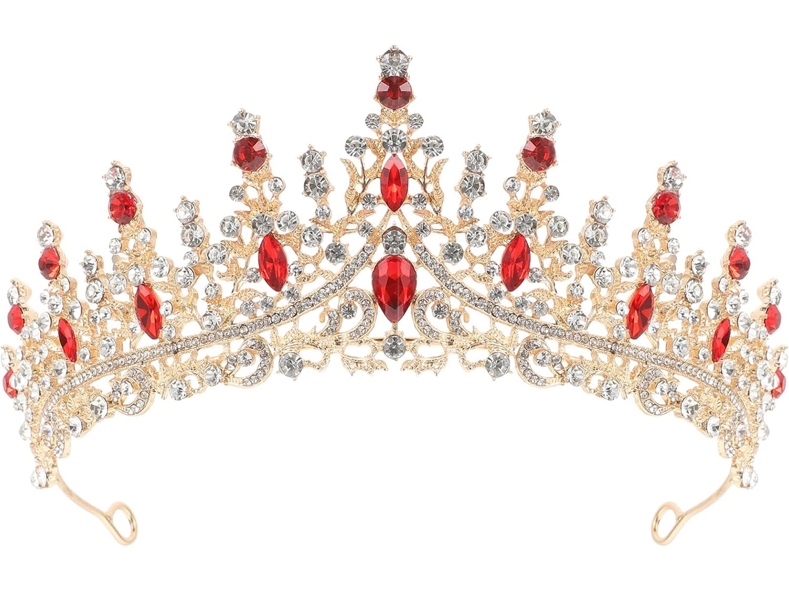 Coroa de casamento feminina em faixa de zinco com strass, acessórios para cabelo.