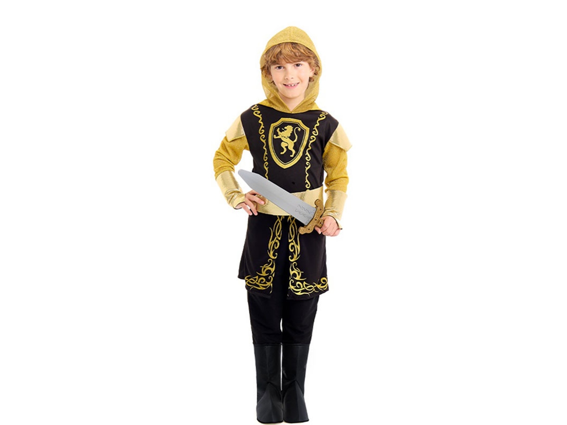 Fato de Cavaleiro Dourado Infantil