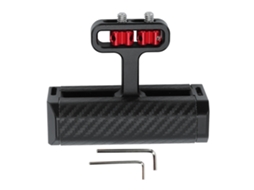 Camera Side Handle Aluminum Alloy Height Adjustable 1/4 Thread Anti Slip Camera Handle Grip LAXISCREED