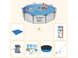 Bestway Piscina Bestway Steel Pro Max Redonda - 305x76 Cm - 7-peças S21667