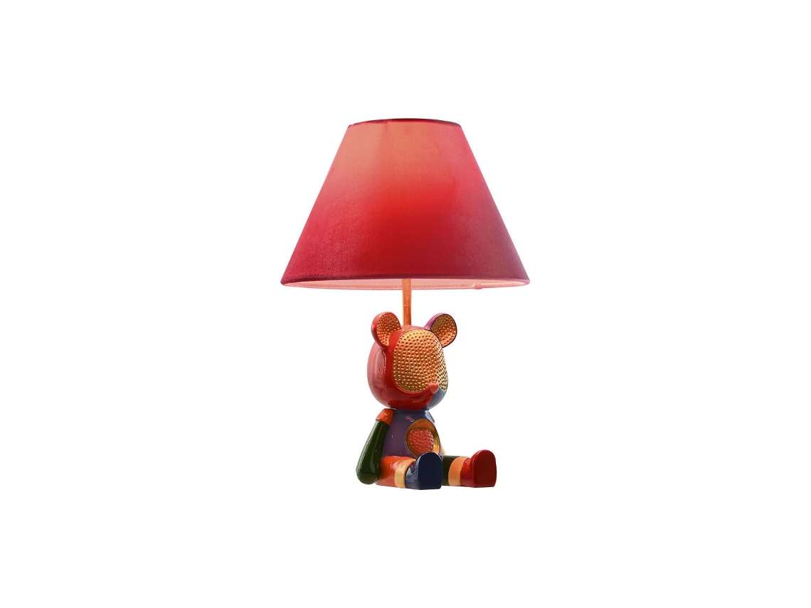 Lâmpada de mesa HOME ESPRIT Multicolor Resina 26 x 26 x 37 cm