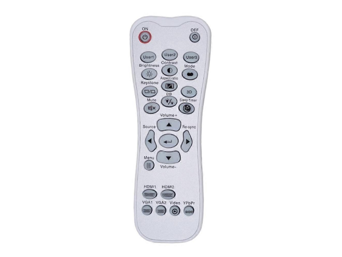 Controle Remoto Universal Para Projetores Optoma, Compatível Com Os Modelos Hd26, Gt1080, D946, Hsf836 E Hdf537st.