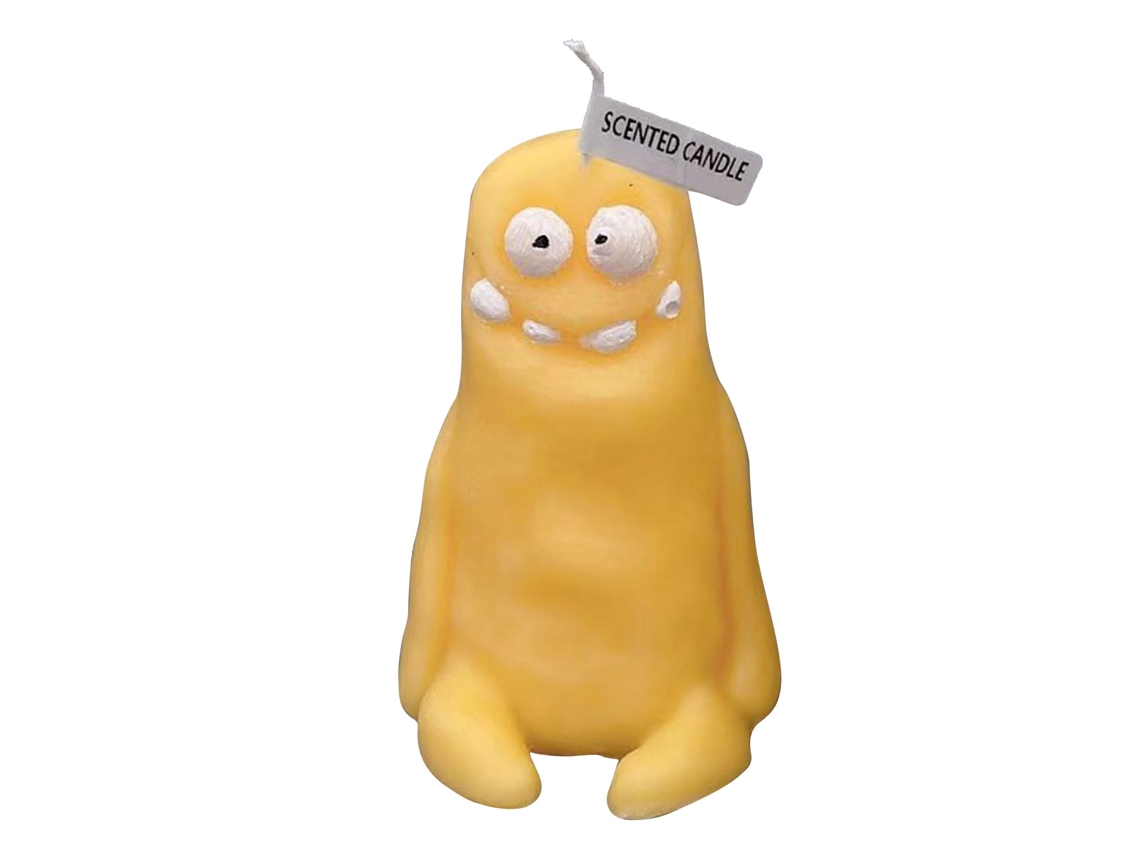 Vela De Cera Forma Homem De Barro Laxiscreed Para Decoração E Aromatização