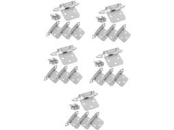 Conjunto De 20 Dobradiças Com Mola E Fechamento Automático Para