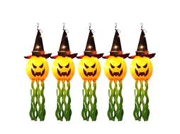 Luzes Led Halloween de Abóbora e Fantasma LAXISCREED
