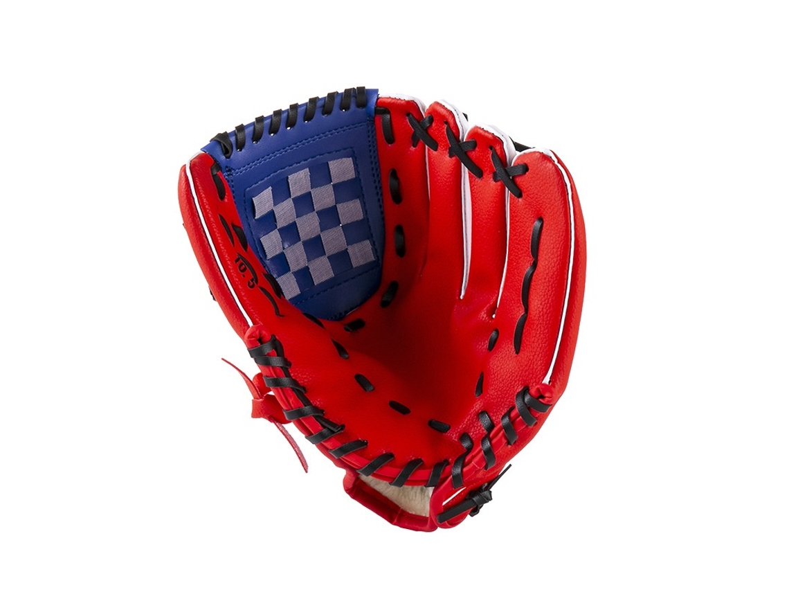 Luva De Softball, 12,5 Polegadas, Adulto, Mão Esquerda, Vermelha Elysve