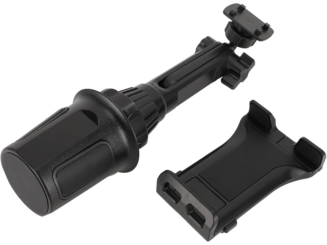 Suporte Universal Ajustável para Celular em Formato de Copo, com Haste Longa, para Carros, Compatível com Celulares de 4 a 7 Polegadas. SFUSHOS