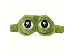 1 Unidade de Máscara de Dormir Macia Sapo, Cobertura Confortável para os Olhos para Cochilos Tranquilos e Noites em Claro, Pele Normal AQUAFORGE