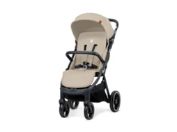 Carrinho De Bebé Ultra-leve Asalvo Kibu - Capota Com Janela, Travão Traseiro, Dobrável, Até 24 Kg - Bege