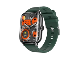 Smartwatch Yizhood F12 2.02 Inch Bluetooth Chamada Ip67 À Prova De Água 100 Modos Desportivos 280 Mah (android E Ios Verde)