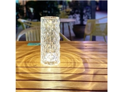 2026 lâmpada de Mesa Diamante de Acrílico com Controle Táctil 16 Cores 4 Modos Reguláveis Usb Recarregável 700mah para Quarto Festa Presente