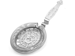 Coador De Coquetel Com Mola, Para Bar Em Aço Inoxidável Para Barman