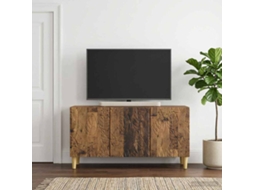 Vidaxl Gabinete Para Tv 99 X 34,5 X 50 Cm Madeira Antiga