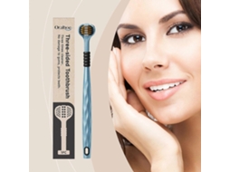 Escova de Dentes Envolvente Três Lados Oralhoe, Portátil Diariamente, em Forma U Cabeças para Limpeza D GOKOCO