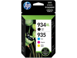 Pack 4 tinteiros HP 934 XL  e 935 XL