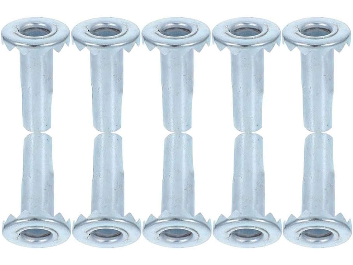 Baldes Para Mesa Cadeira Rodas, 40 Peças, Prateado Ferro