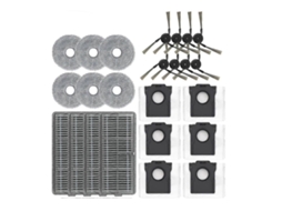 Compatível Com X40 Pro Ultra Escova Lateral Filtro Hepa Pano Para Mop Saco De Pó Acessórios Peças De Reposição