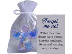 Lembrança Em Papel « Forget Me Not Angel » - Símbolo De Paix Et De Soutien Pour Ceux Qui Sont En Deuil (1)