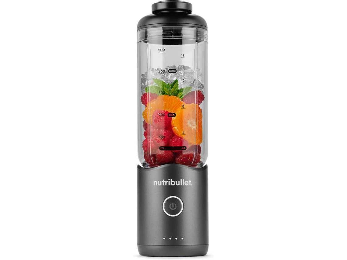Liquidificador Portátil NUTRIBULLET Flex NBP013GM (0.59 L - Cinzento)