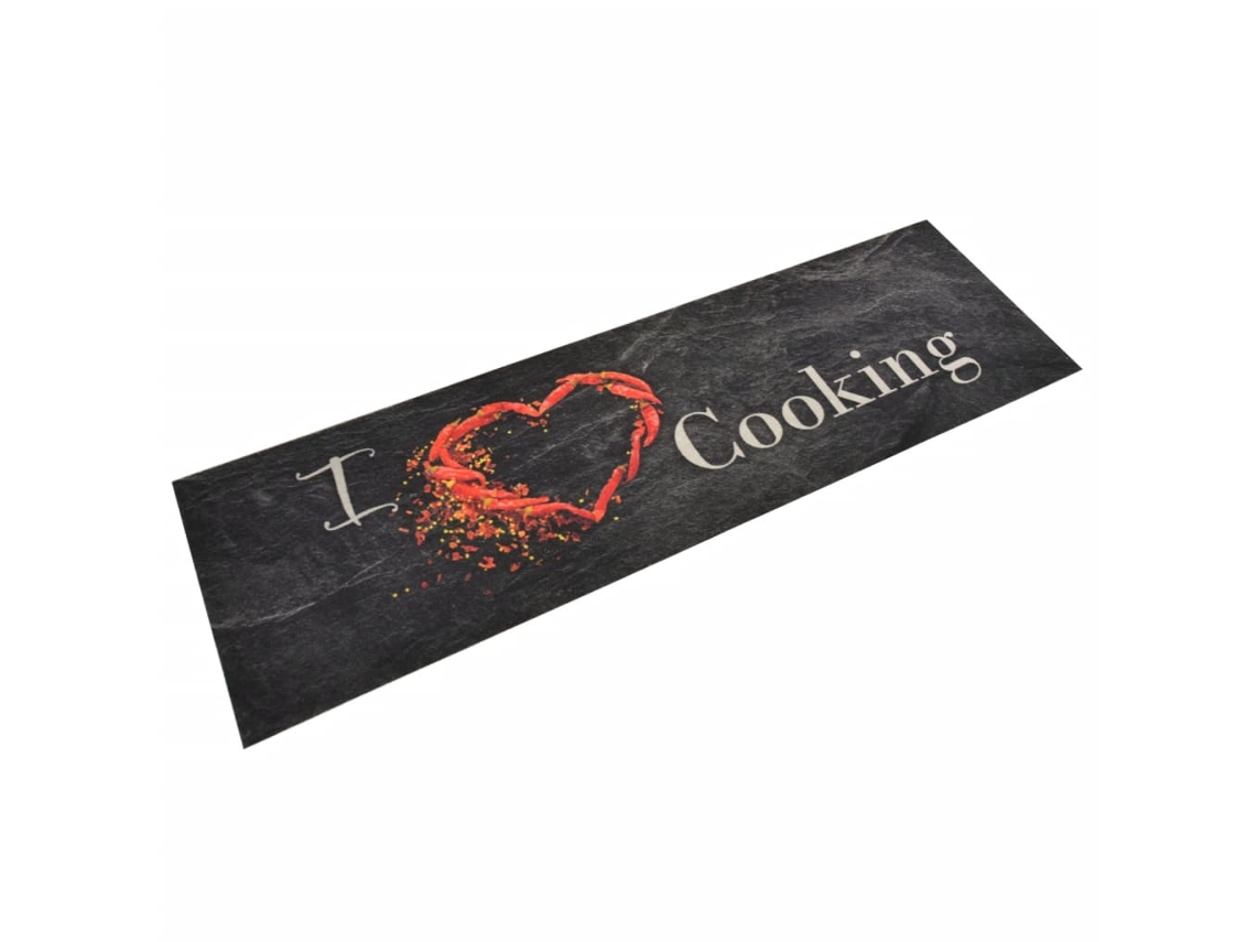 Conjunto 1 Tapete De Cozinha Vidaxl Multicolor Poliamida (150 X 45 X 0.5 Cm)