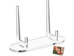 Suporte Transparente Acrílico Fotos Medalhas Resistente Fácil Limpar Design Moderno Comercial Doméstico Uso GOKOCO