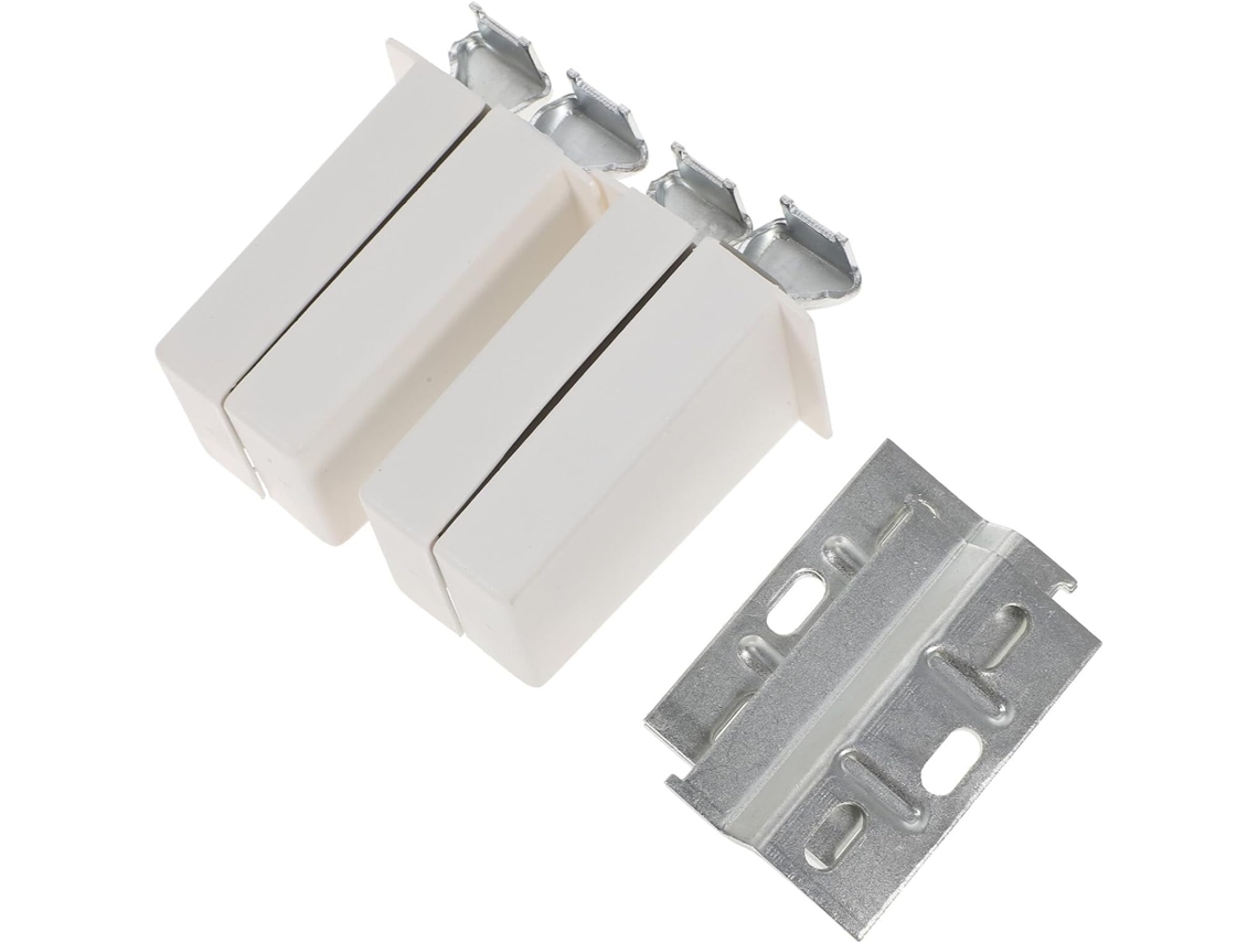 Conjunto De 4 Suportes Suspensão Em Abs Para Armários Cozinha, Com