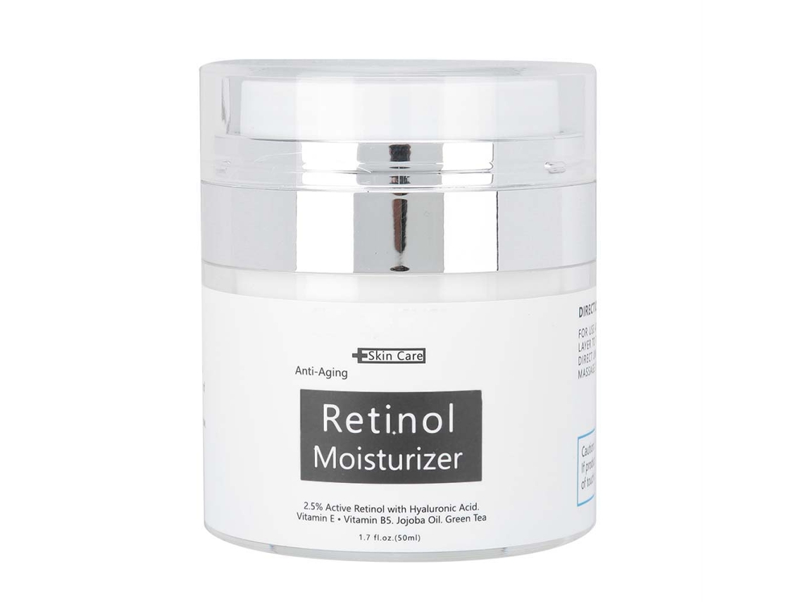Crema Hidratante Facial Com Retinol 50ml Anti-rugas E Olheiras Cuidado Da Pele