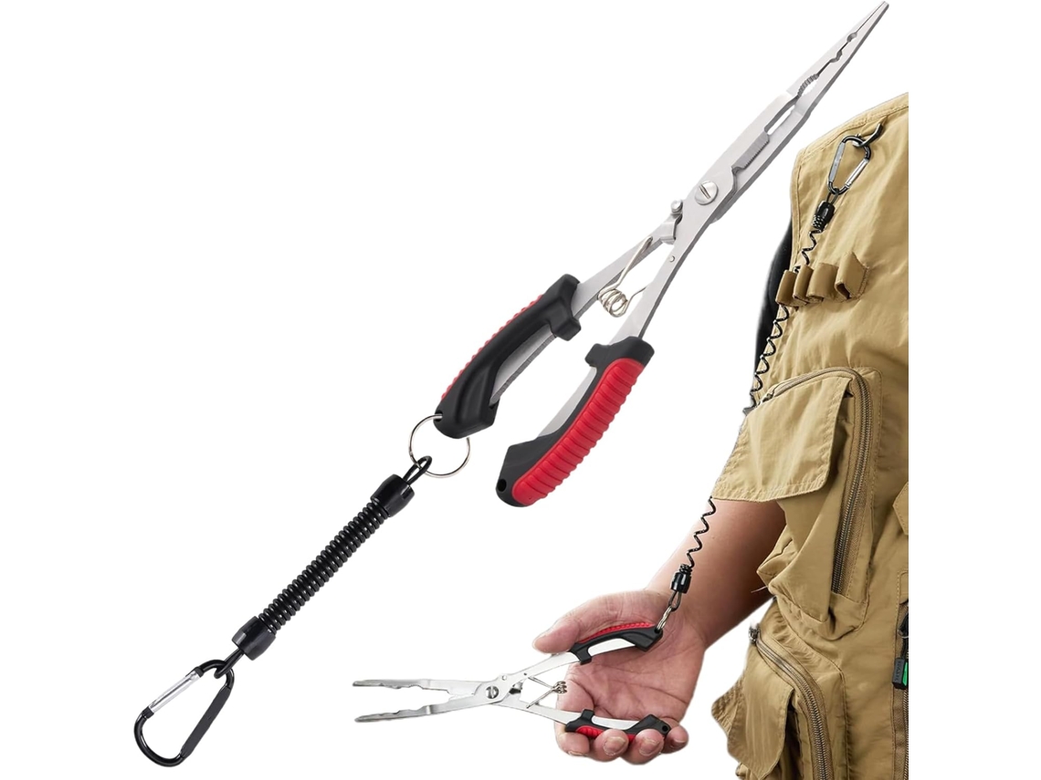 Alicate De Pesca Em Aço Inoxidável