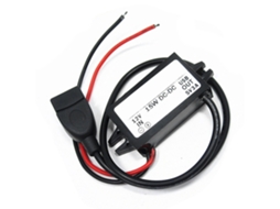Módulo Conversor De Tensão Dc 12v Para 5v Com Saída Usb, Conversor De Energia De Alta Eficiência