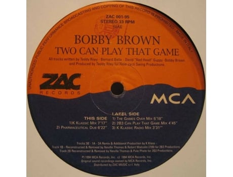 Dois Podem Jogar Esse Jogo Zac Records