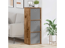 Vidaxl Buffet Com Gaveta Madeira Antiga 35 X 32 X 99,5 Cm