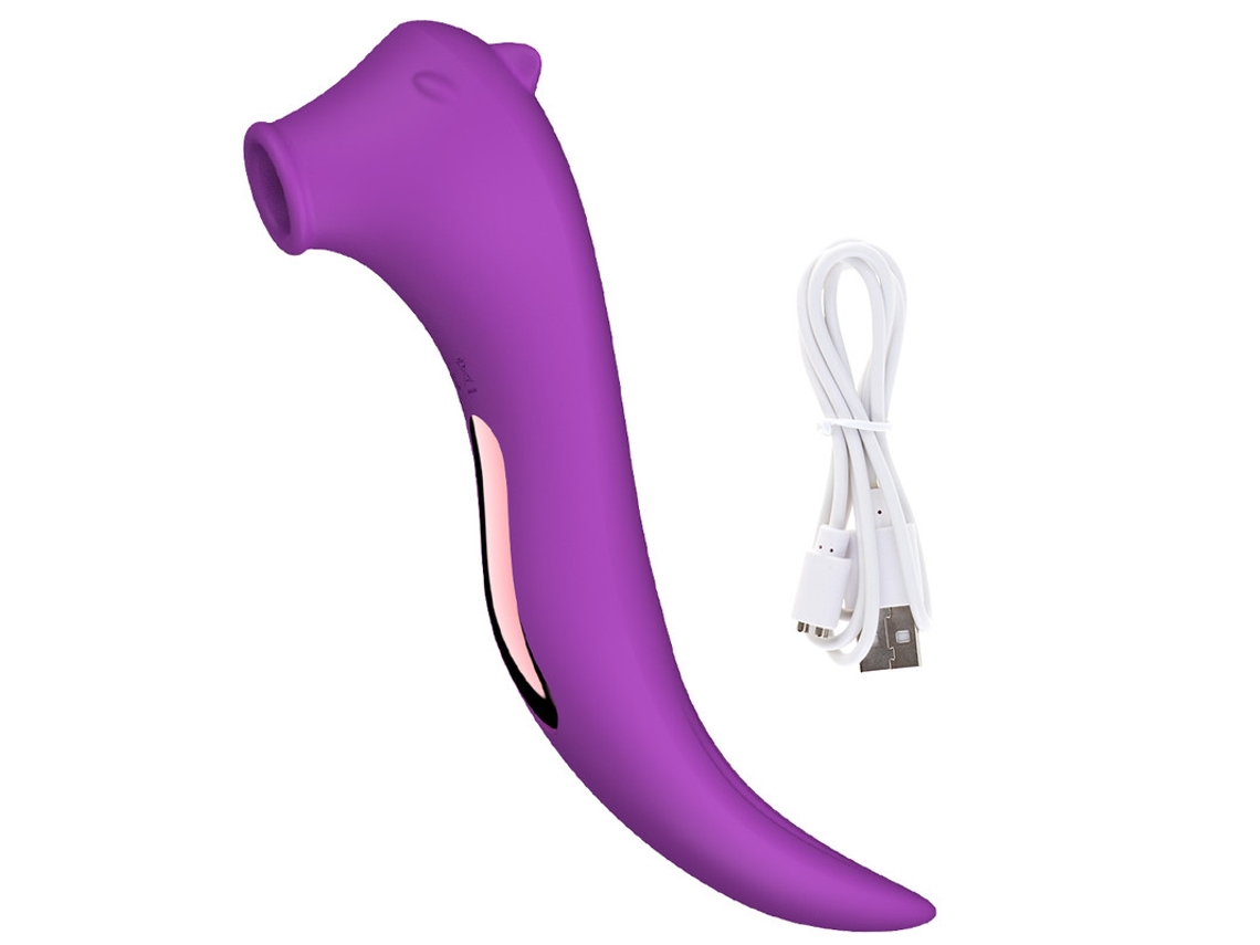 Vibrador De Massagem De Suco 2 Em 1 Para Mulheres (roxo)
