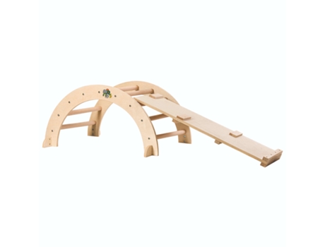 Arco De Escalada Com Rampa Pikler Ph13g032 Moni Toys