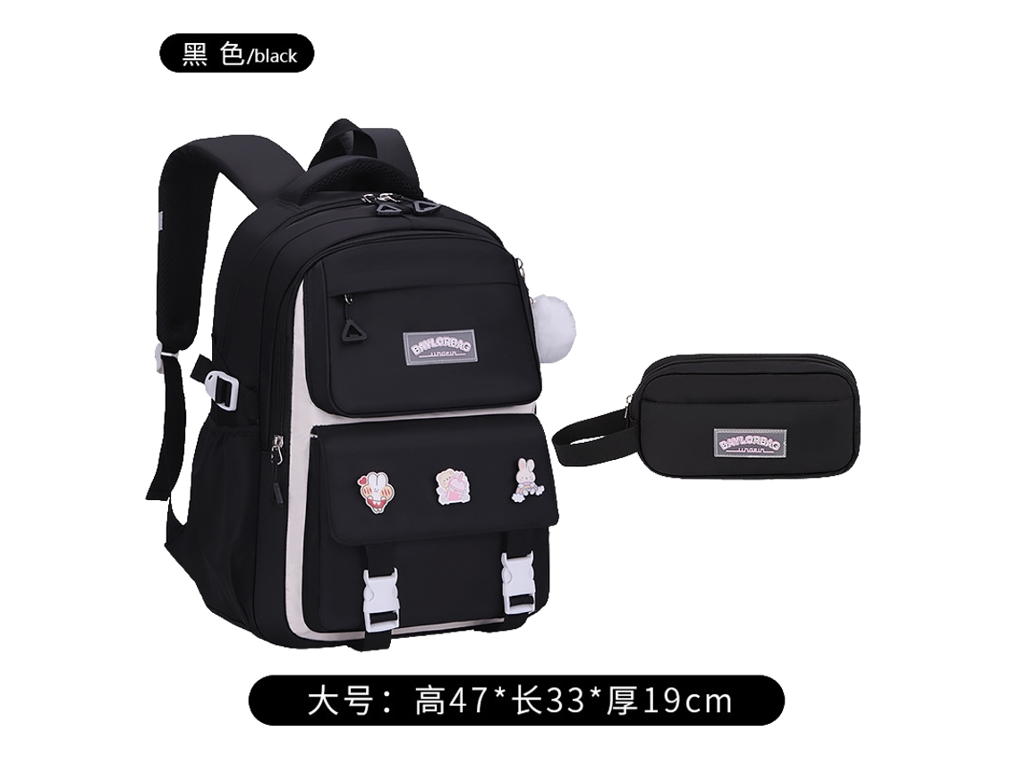 Laxiscreed Mochila Escolar Para Meninas, Leve, Resistente À Água E Com Ampla Capacidade