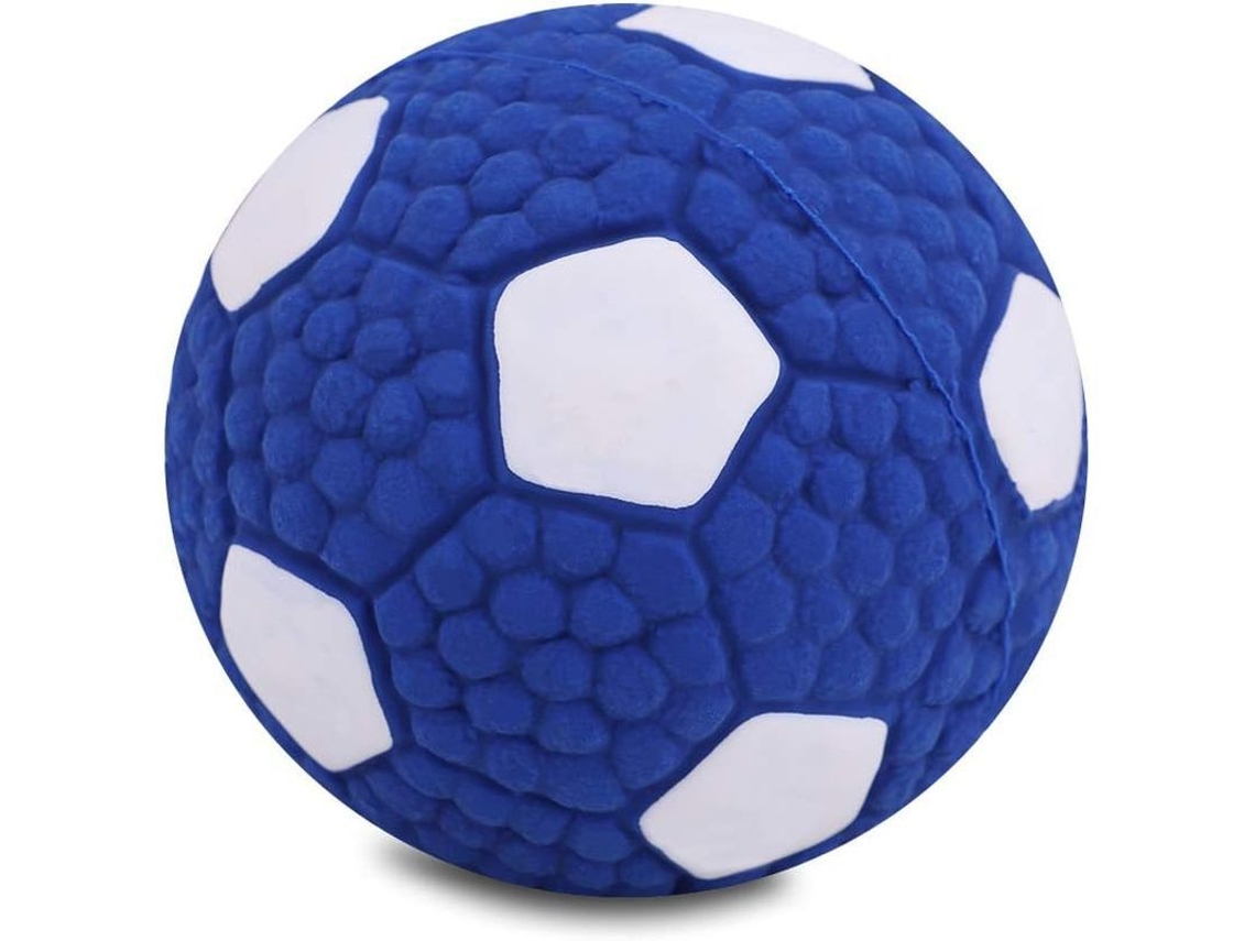 2026 pelota Masticable para Perros Juguete Con Sonido Limpiador de Dientes Resistente a Mordeduras 6cm
