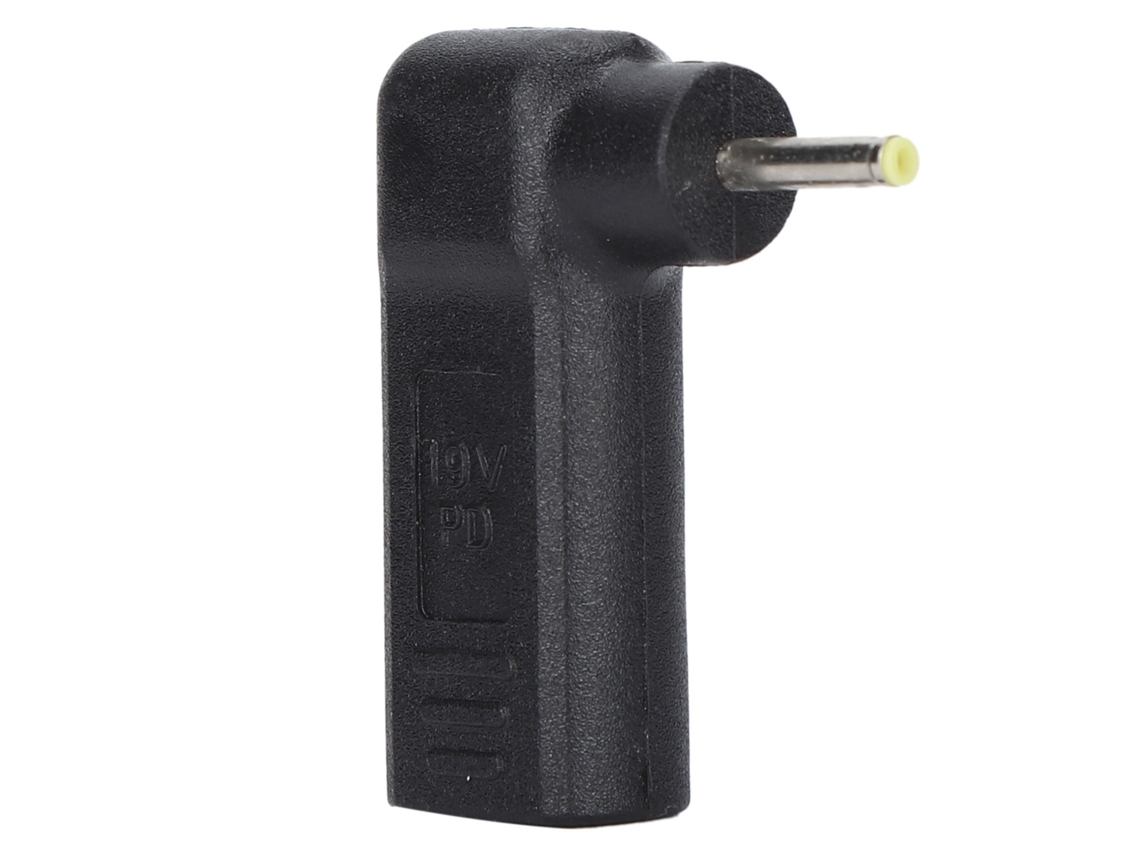 Raum-adaptador Type-c Para Dc Plug Retangular 65w 90° Cotovelo Emulador Pd Para Laptops Tablets