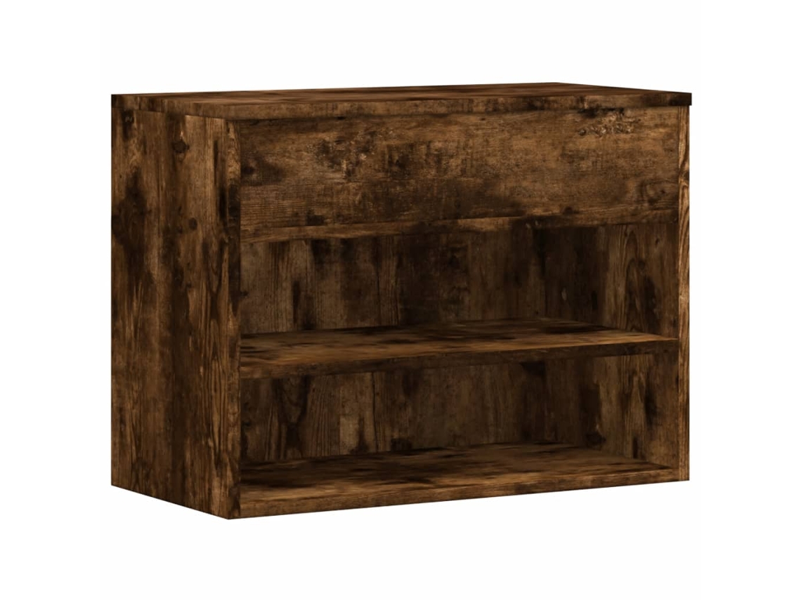Banco Sapateira Madeira Derivados Carvalho Fumado MAISON EXCLUSIVE (60x30x45 cm)