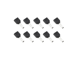 Laxiscreed Terminais De Fio De Cobre Isolados Duplos Com Capa De Pvc Para Diâmetros Específicos
