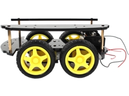 Chassi inteligente 4WD, 2 camadas, controle remoto IR CHABERLU