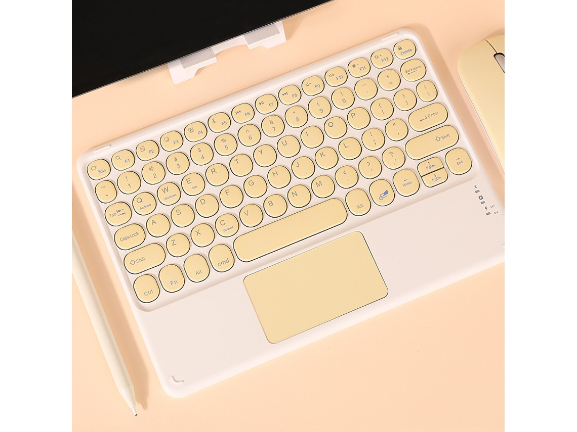 Capa de Teclado Bluetooth para Propósito Geral com tampa redonda XIAOMOYU
