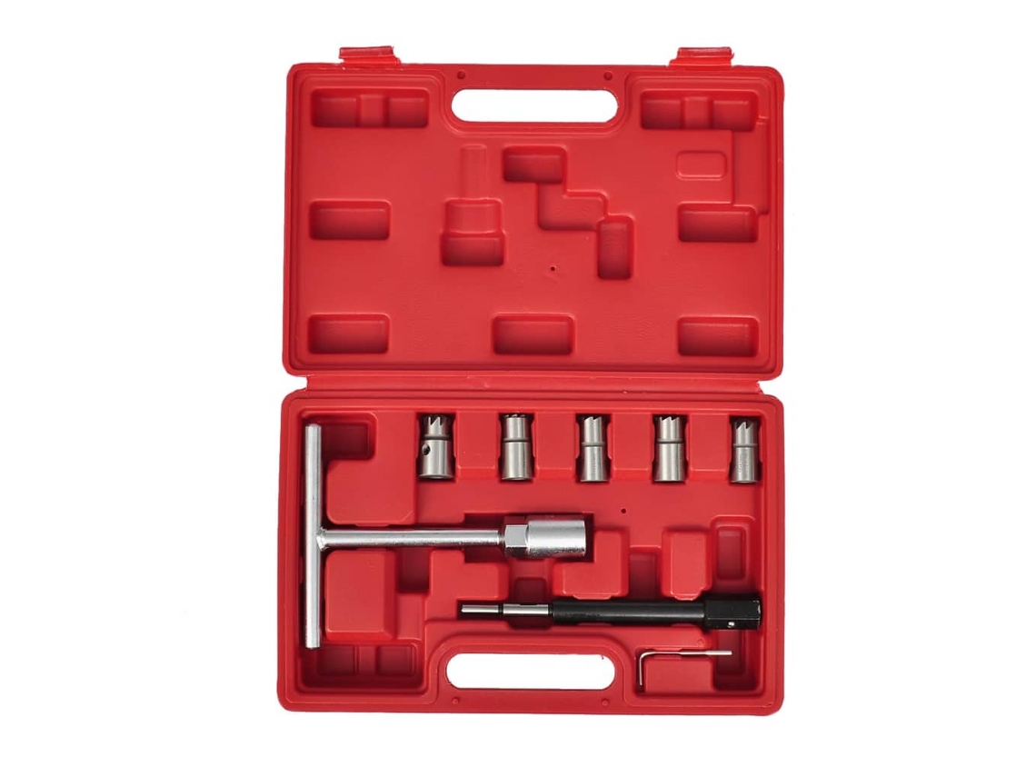 Conjunto Cortador De Injeção Para Diesel 7 Peças