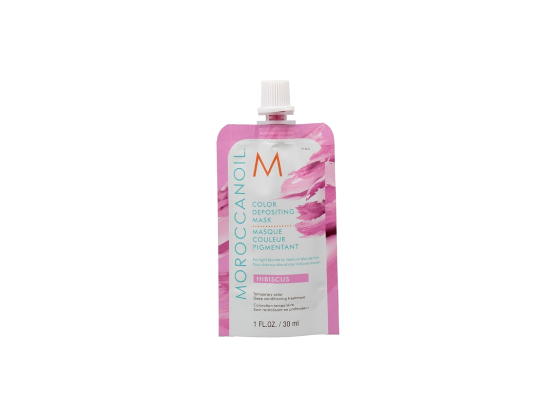 Máscara de Hibisco com Depósito de Cor 30 ml Moroccanoil