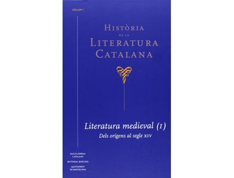 Livro Historia Literatura Catalana Vol.1 de VVAA (Catalão)