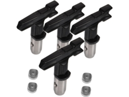 1 Conjunto Completo De 4 Bicos Pulverizadores Para Mangueira, Sem Lavadora De Alta Pressão.