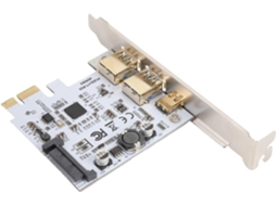 Placa de Expansão Usb 3.2 Gen1 Tipo C Duas Portas de 5 Gbps com Conector. SFUSHOS