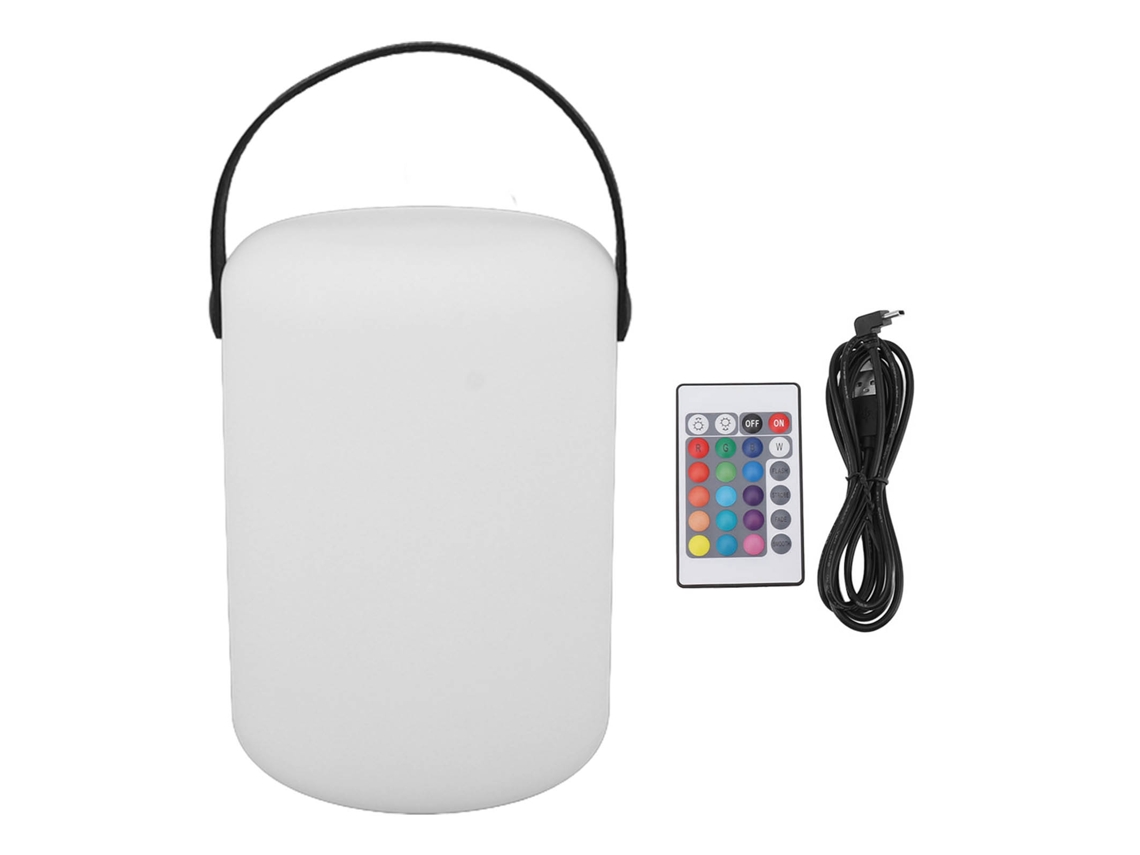 Lanterna de Camping Portátil Led Recarregável Via Usb com 16 Cores CHABERLU